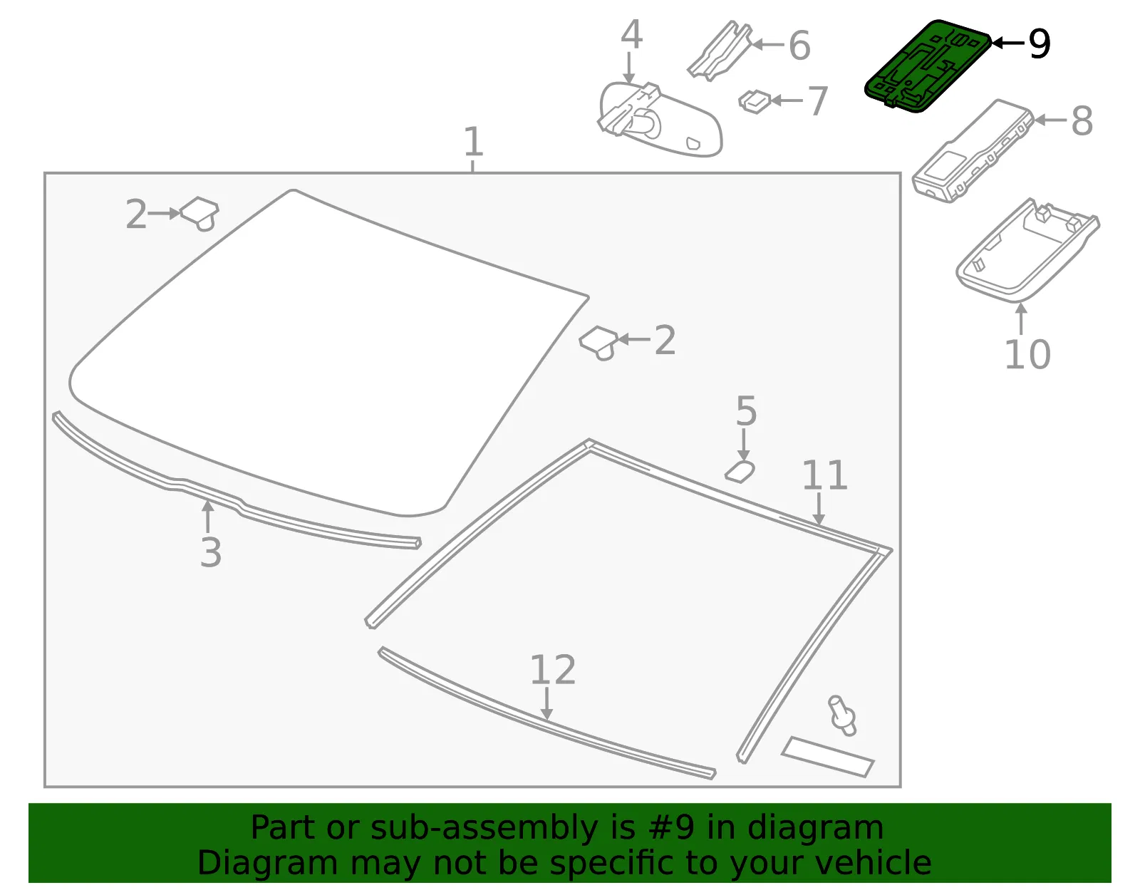Multi-Function Relay Module Bracket - GM (23239217)