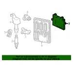 Engine Control Module Bracket - GM (23260466)