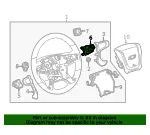 Radio Control Switch - ACDelco (23262276)