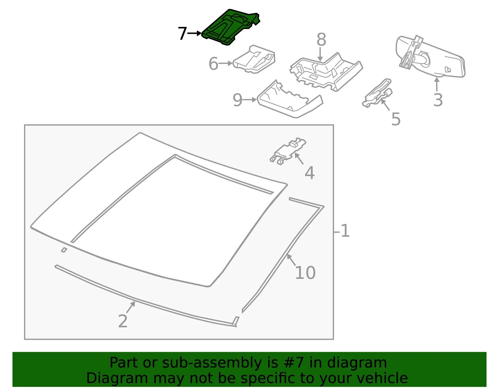 Multifunction Relay Module Bracket - GM (23264534)