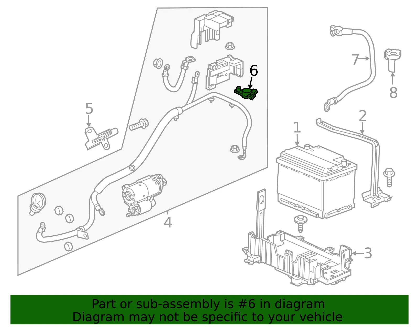 Battery Sensor - GM (23274601)