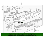 Park Sensor Bracket - GM (23276807)