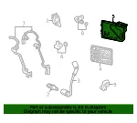Engine Control Module Bracket - ACDelco (23283540)