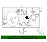 Driver Side Cruise Control Switch - GM (23315313)