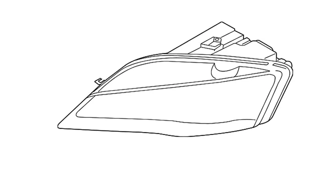 Composite Headlamp - GM (23315407)