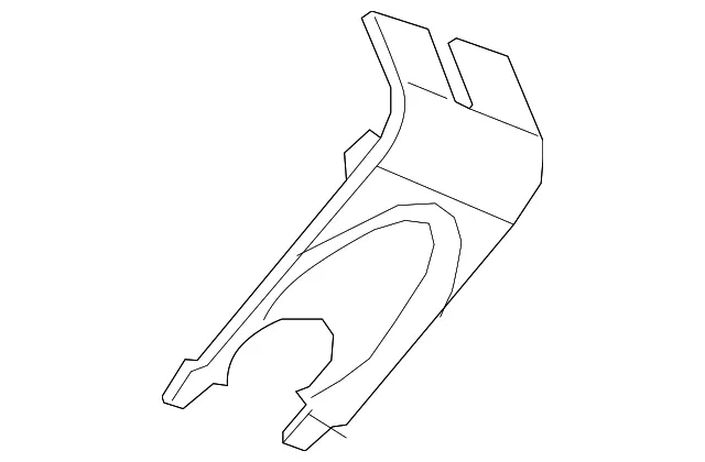 Jet Black Windshield Multi-Function Sensor Mount Bracket Cover Insert - GM (23316901)