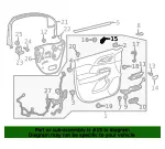 Memory Switch - Driver's Side (LH) - GM (23329082)