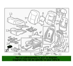 Front Seat Memory Control Module - GM (23338340)