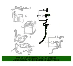 Positive Battery Cable - GM (23345595)