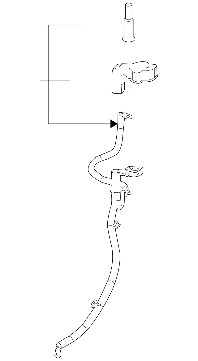 Positive Battery Cable - GM (23345595)