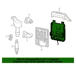 Engine Control Module Bracket - GM (23347555)