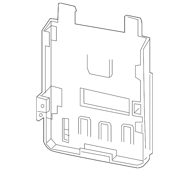 Engine Control Module Bracket - GM (23347555)