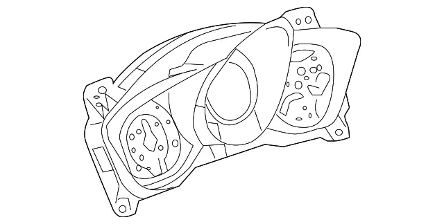 Instrument Cluster - GM (23378147)