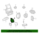 Human Machine Interface Control Module Bracket - GM (23395464)