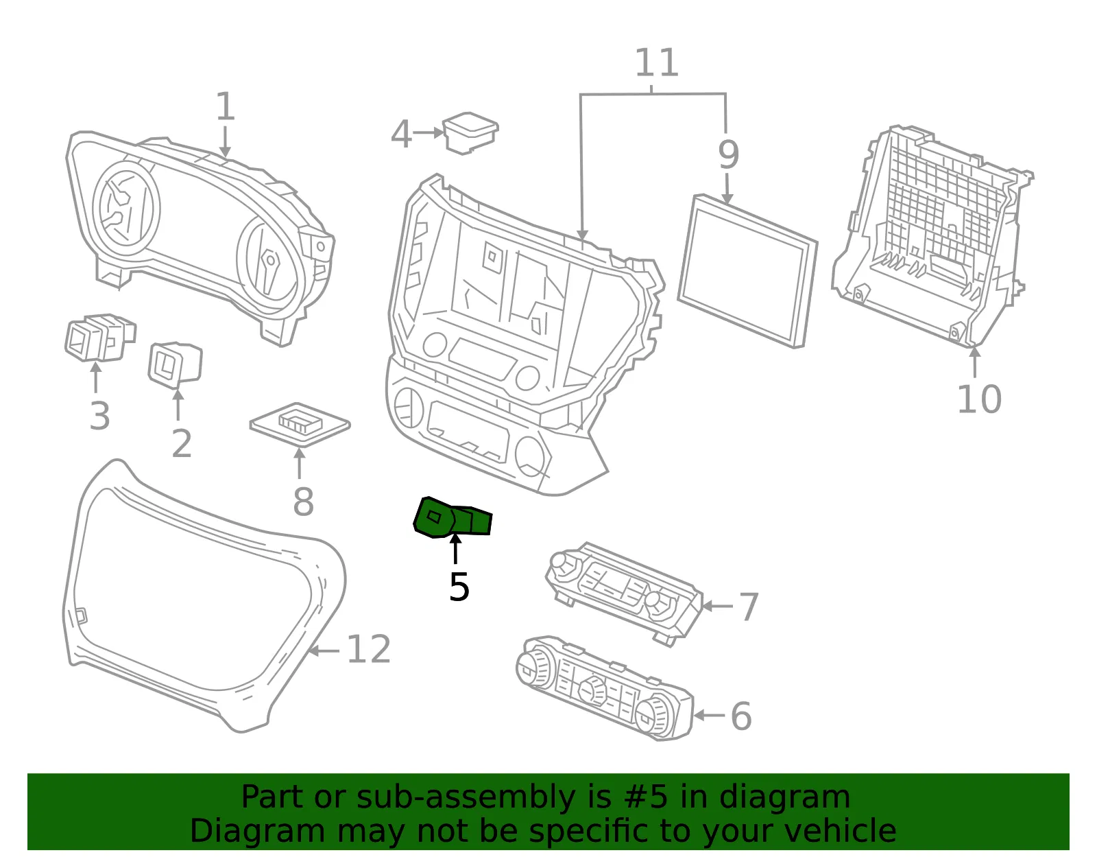 Ignition Start/Stop Switch - ACDelco (23400951)