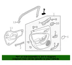 Switch Bezel Cap - Passenger Side (RH) - GM (23403872)