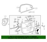Memory Switch Bracket - Driver's Side (LH) - GM (23420850)