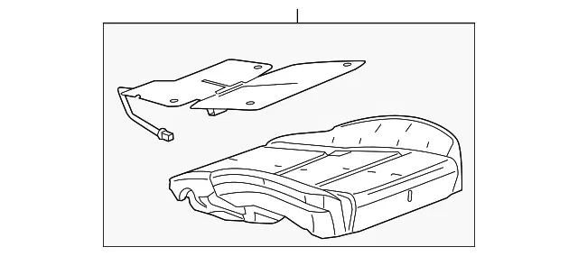 Front Passenger Airbag Presence Module - GM (23434152)