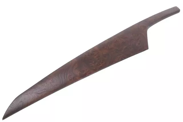 Passenger Side Instrument Panel Trim Plate Applique in Crafted Elm Cluster with Clip - GM (23438572)