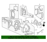 Wheel Speed Sensor Tone Ring - GM (23445895)