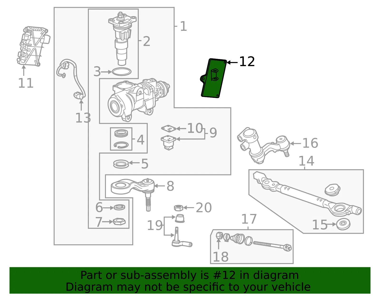 Module Bracket - GM (23452531)
