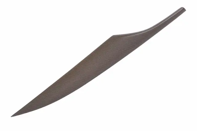 Matte Bronze Wire Rear Passenger Side Door Trim Panel Applique - GM (23459297)