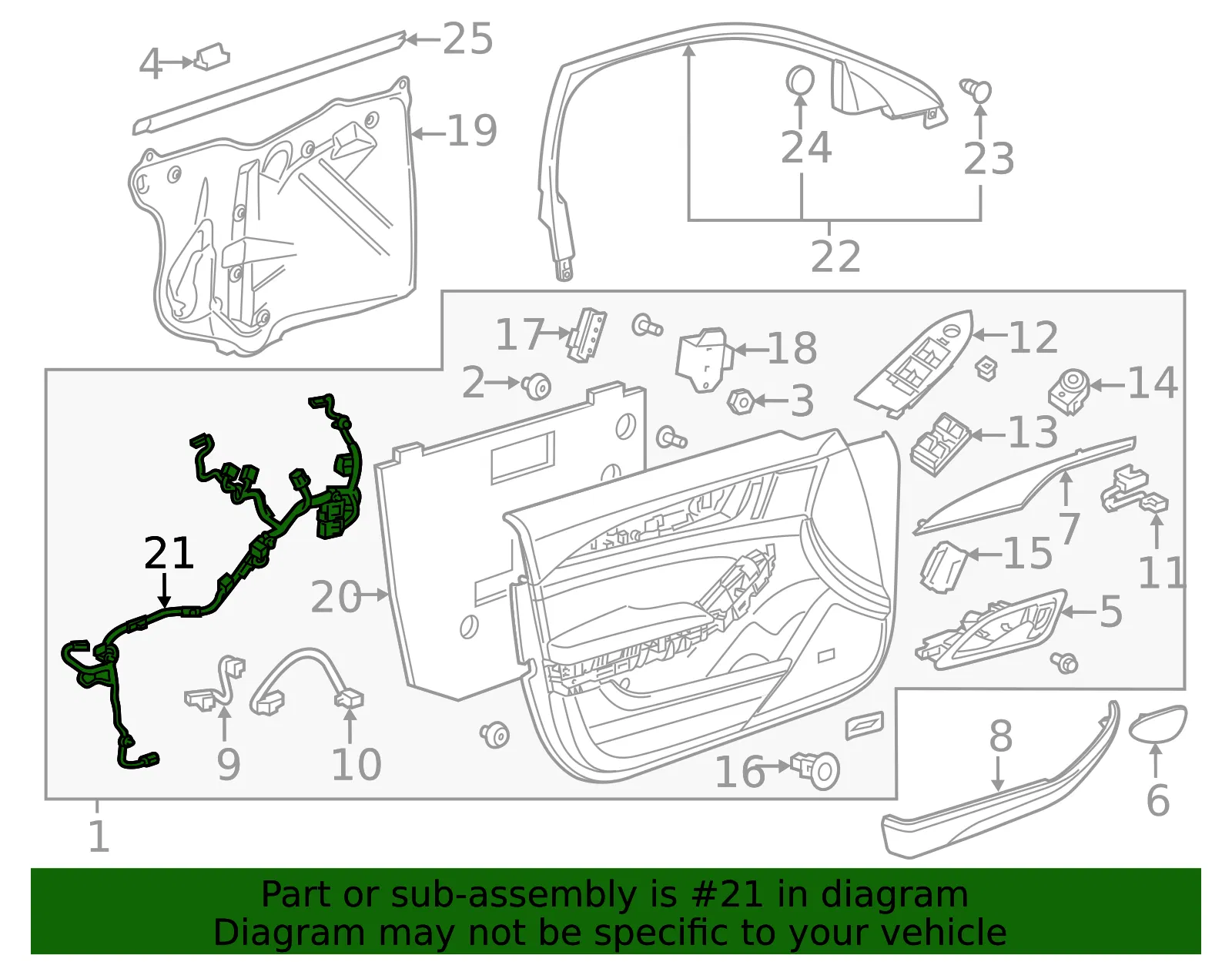 F Harness - GM (23471848)