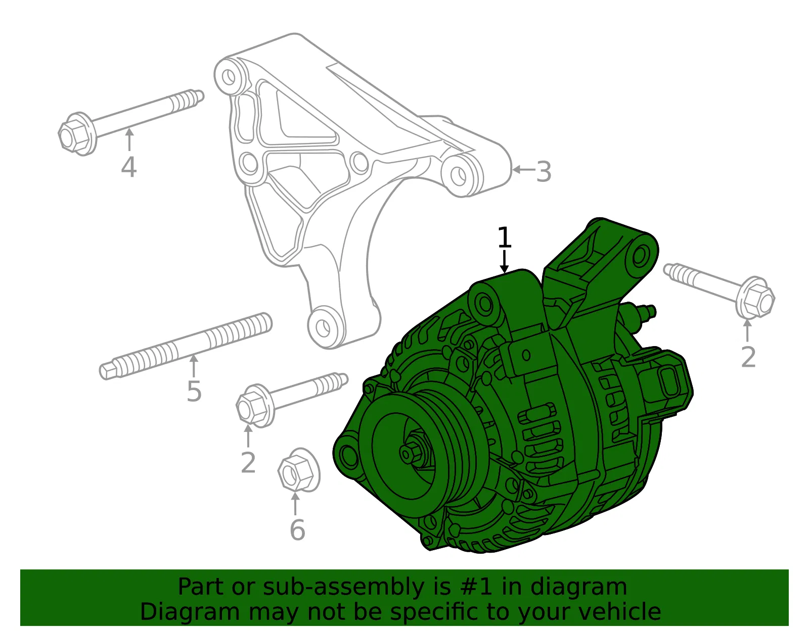 Alternator - ACDelco (23482914)