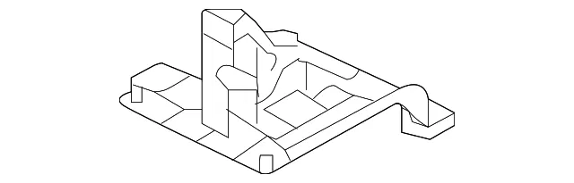 Driver Seat Adjuster Memory Module Bracket - GM (23499123)