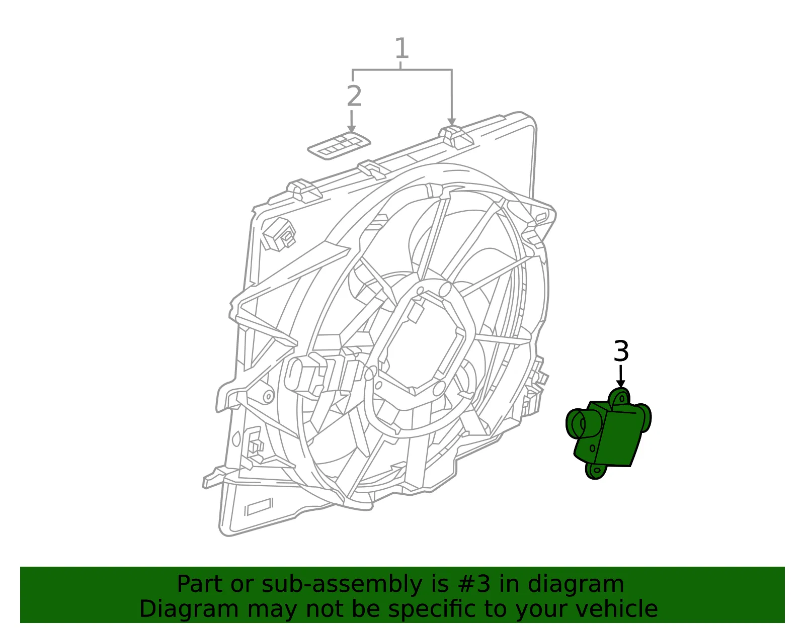 Fan Control Module - GM (23506648)