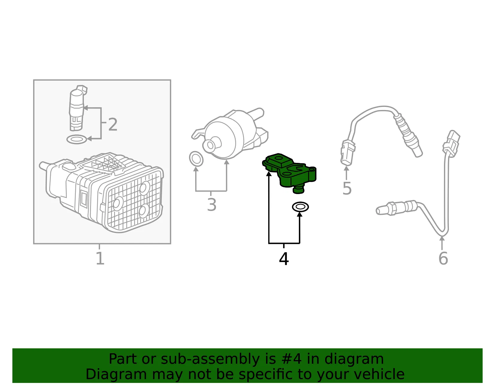 Map Sensor - GM (24000470)
