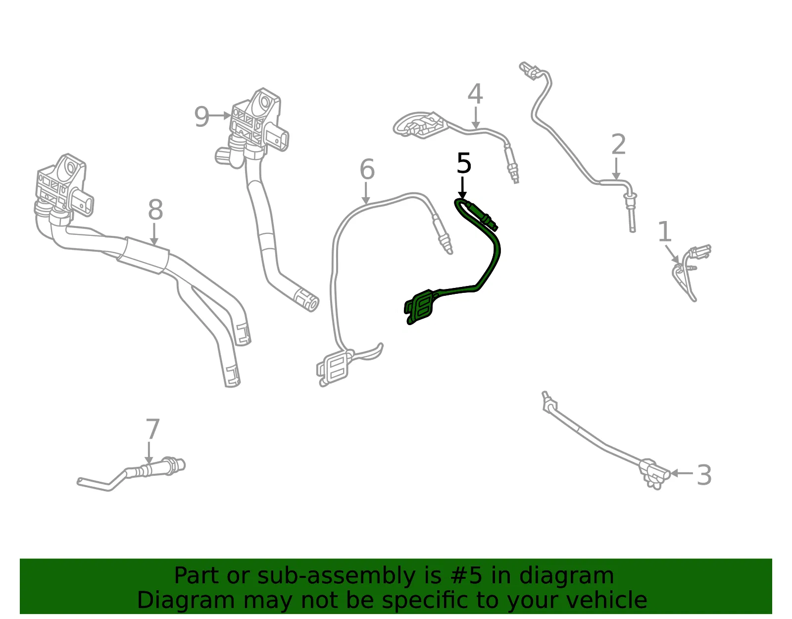 Nitrogen Oxides Sensor - GM (24001899)