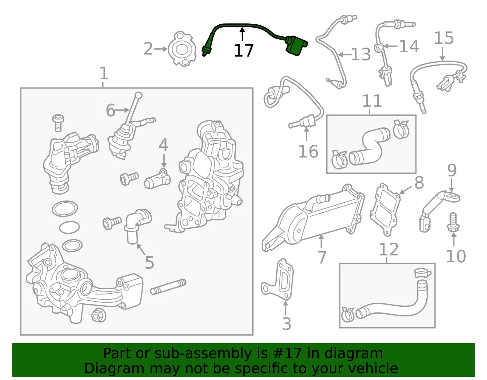 Nitrogen Oxides Sensor - GM (24001918)