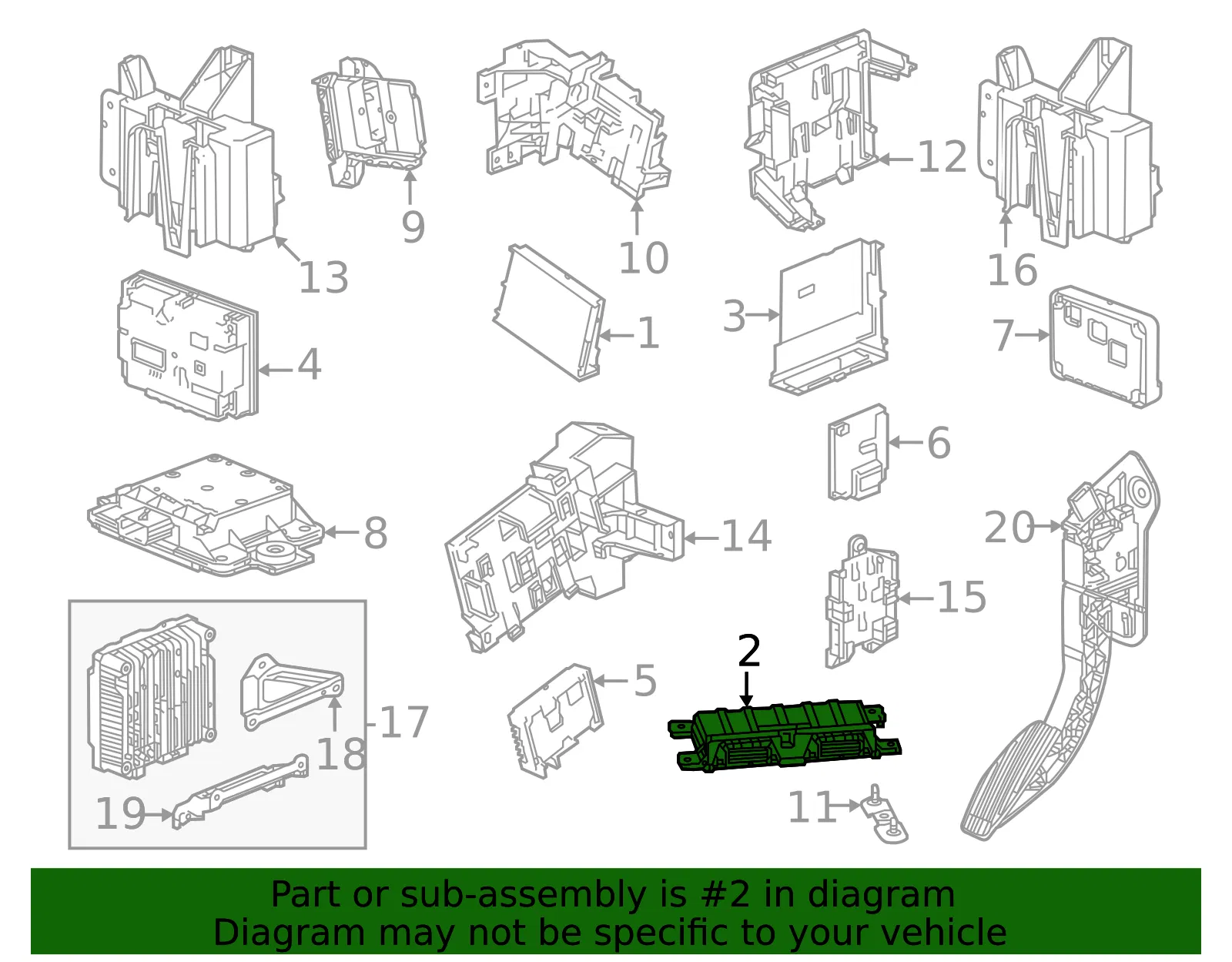 Control Module - GM (24052106)