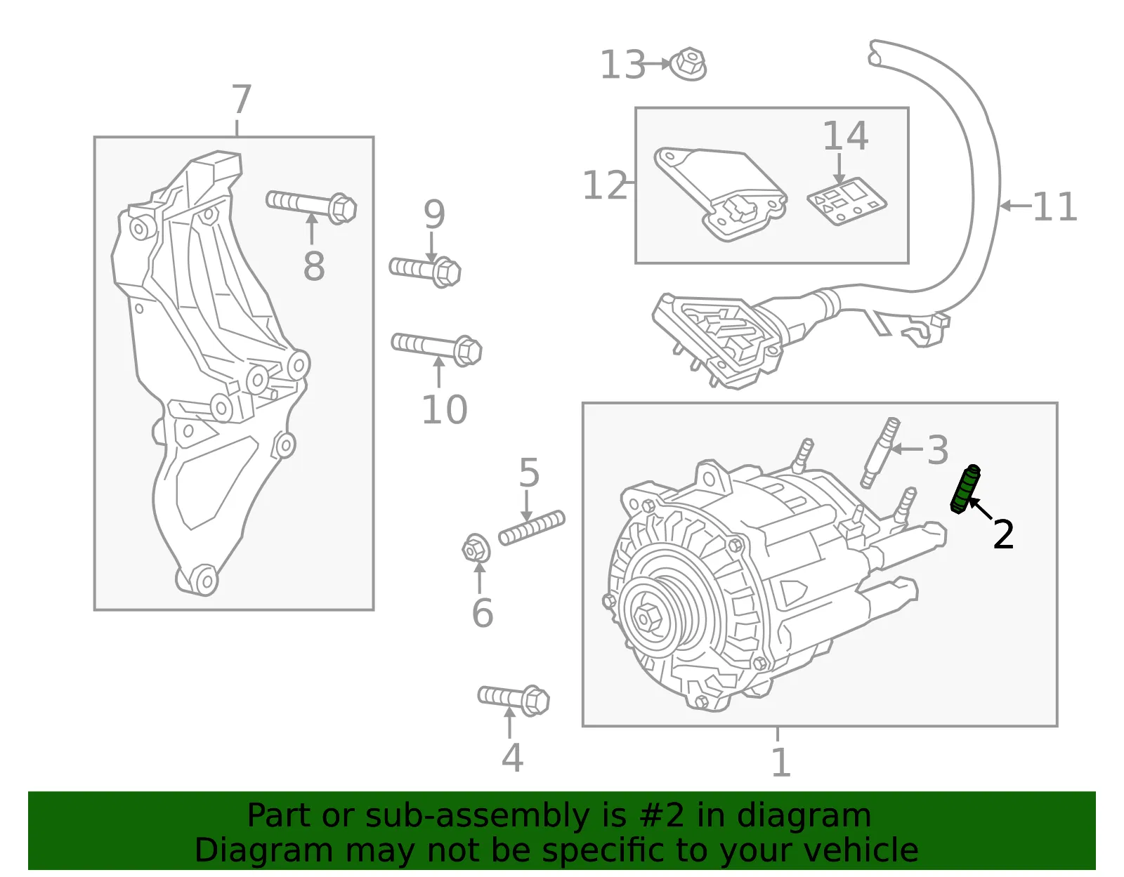 Alternator Stud - GM (24260168)