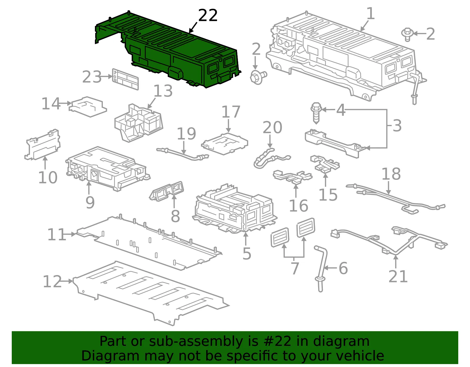 Generator Control Module Cover - GM (24261715)
