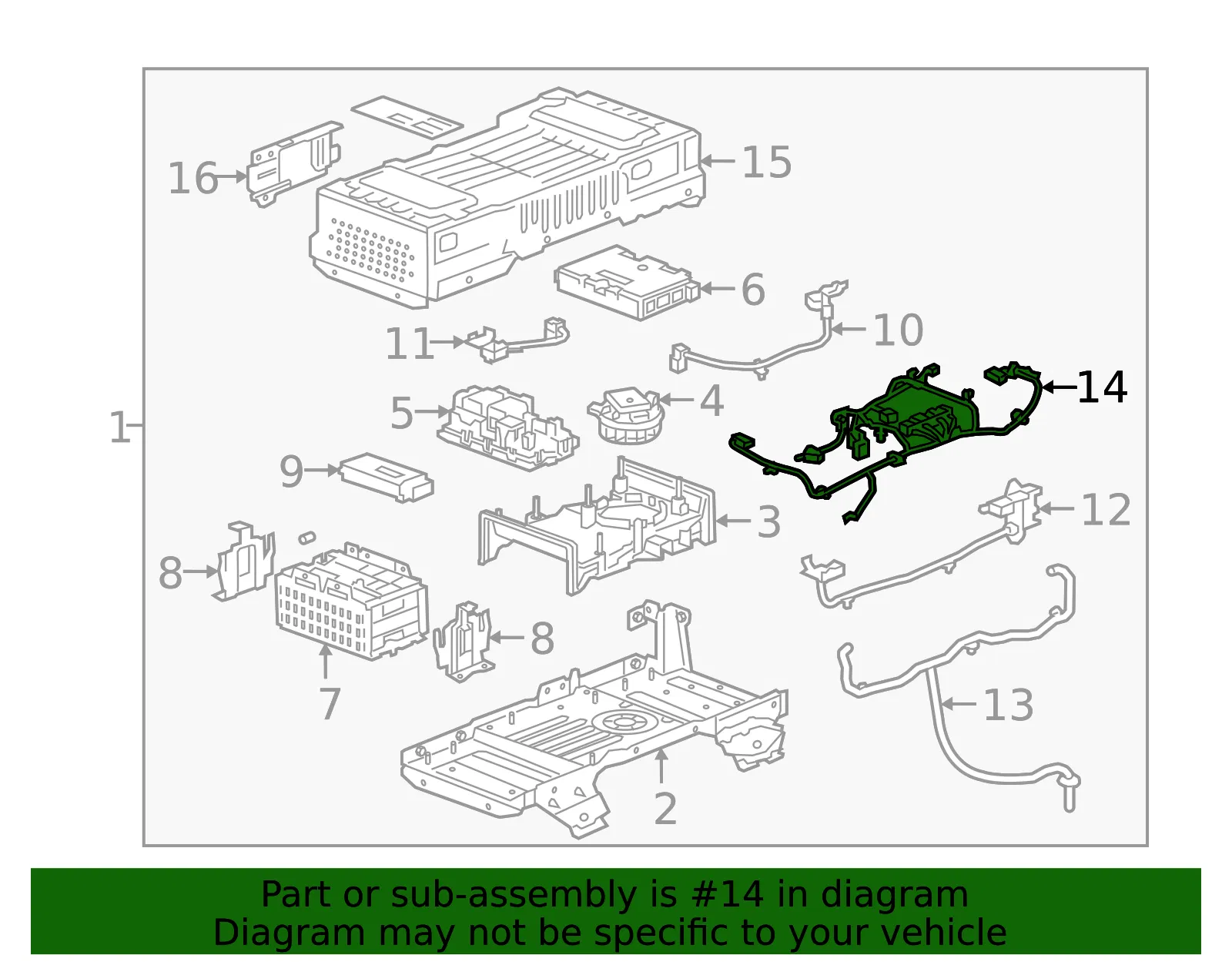 F Harness - GM (24293301)