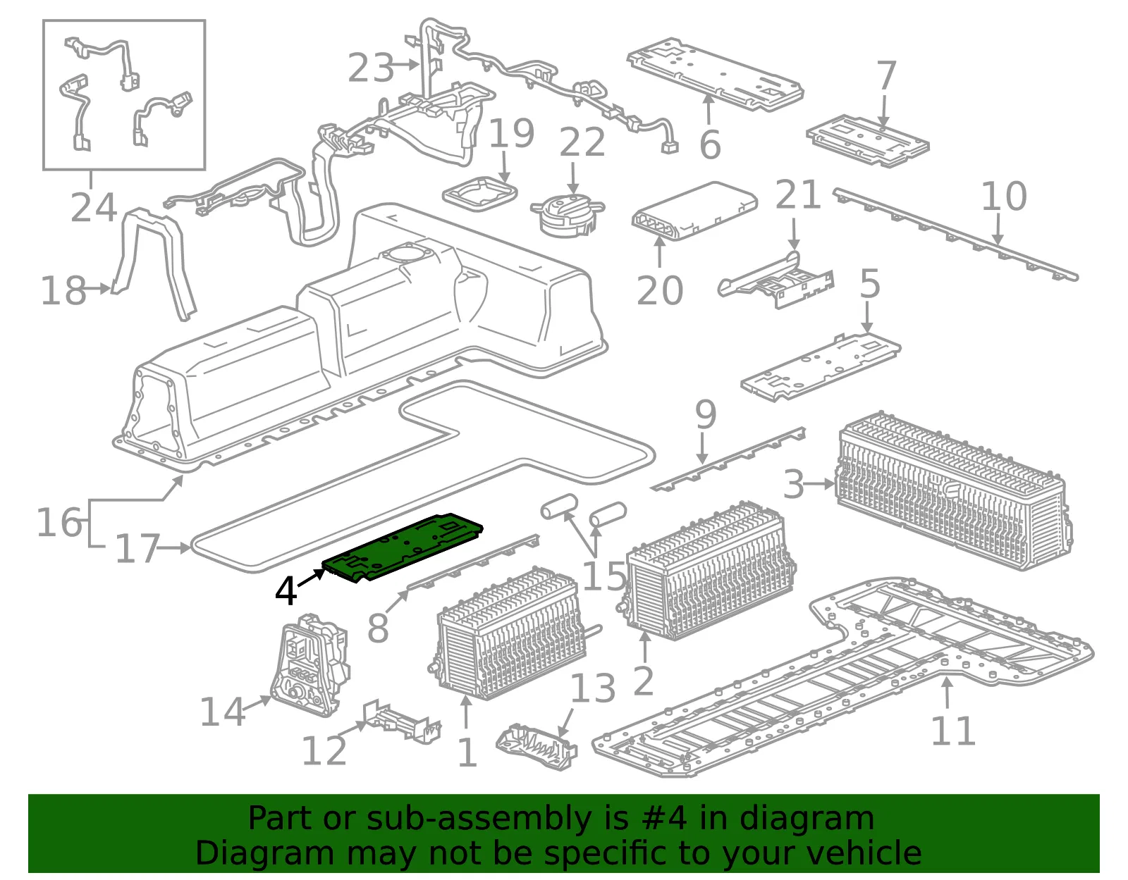 Battery Cover - GM (24293711)
