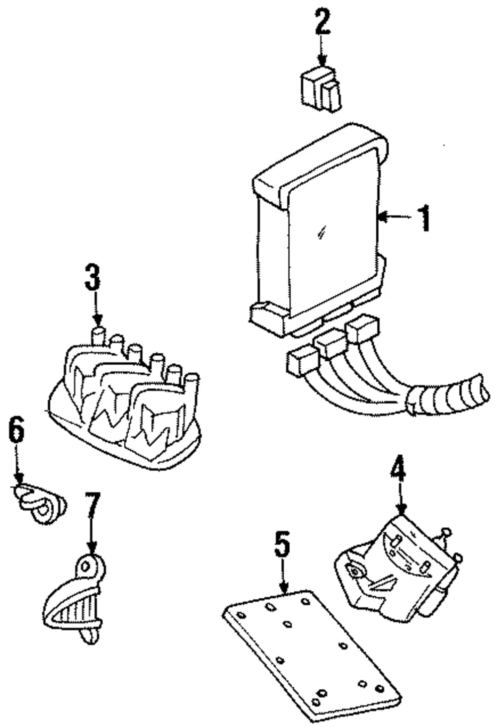 Ignition Control Module without Coil - GM (24503623)
