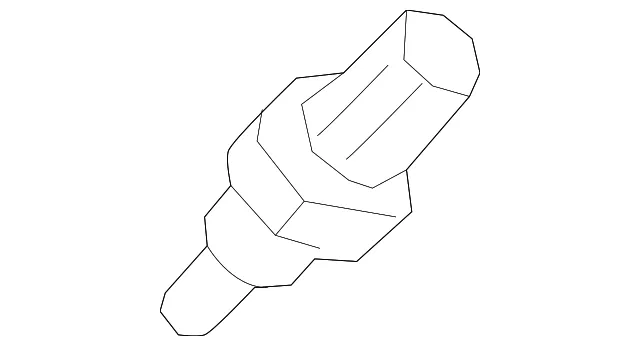 Engine Coolant Temperature Sensor - ACDelco (25186240)
