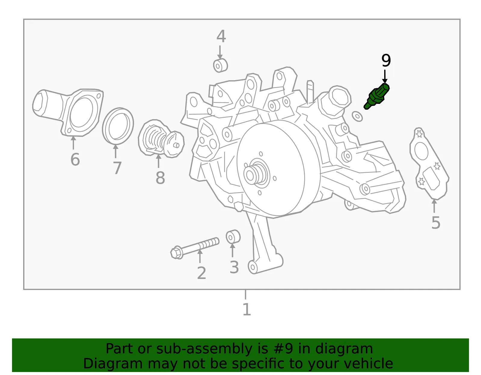 Engine Coolant Temperature Sensor - ACDelco (25186240)