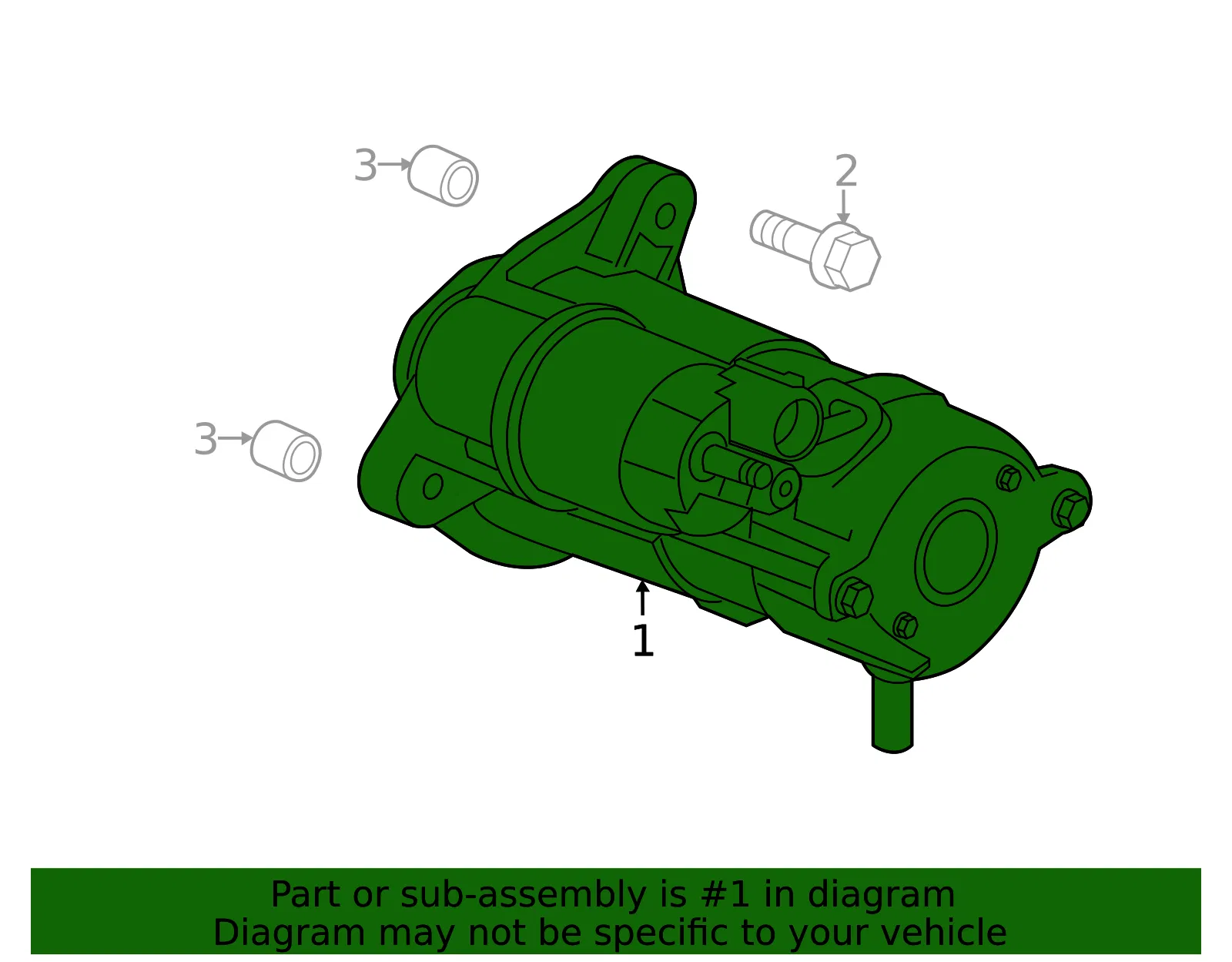 Starter - GM (25193777)