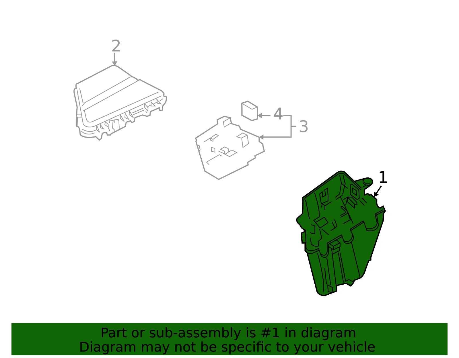 Fuse Box - GM (25738787)