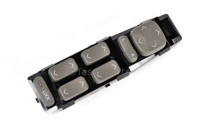 Medium Dark Wheat Driver Side Window Switch - GM (25743667)