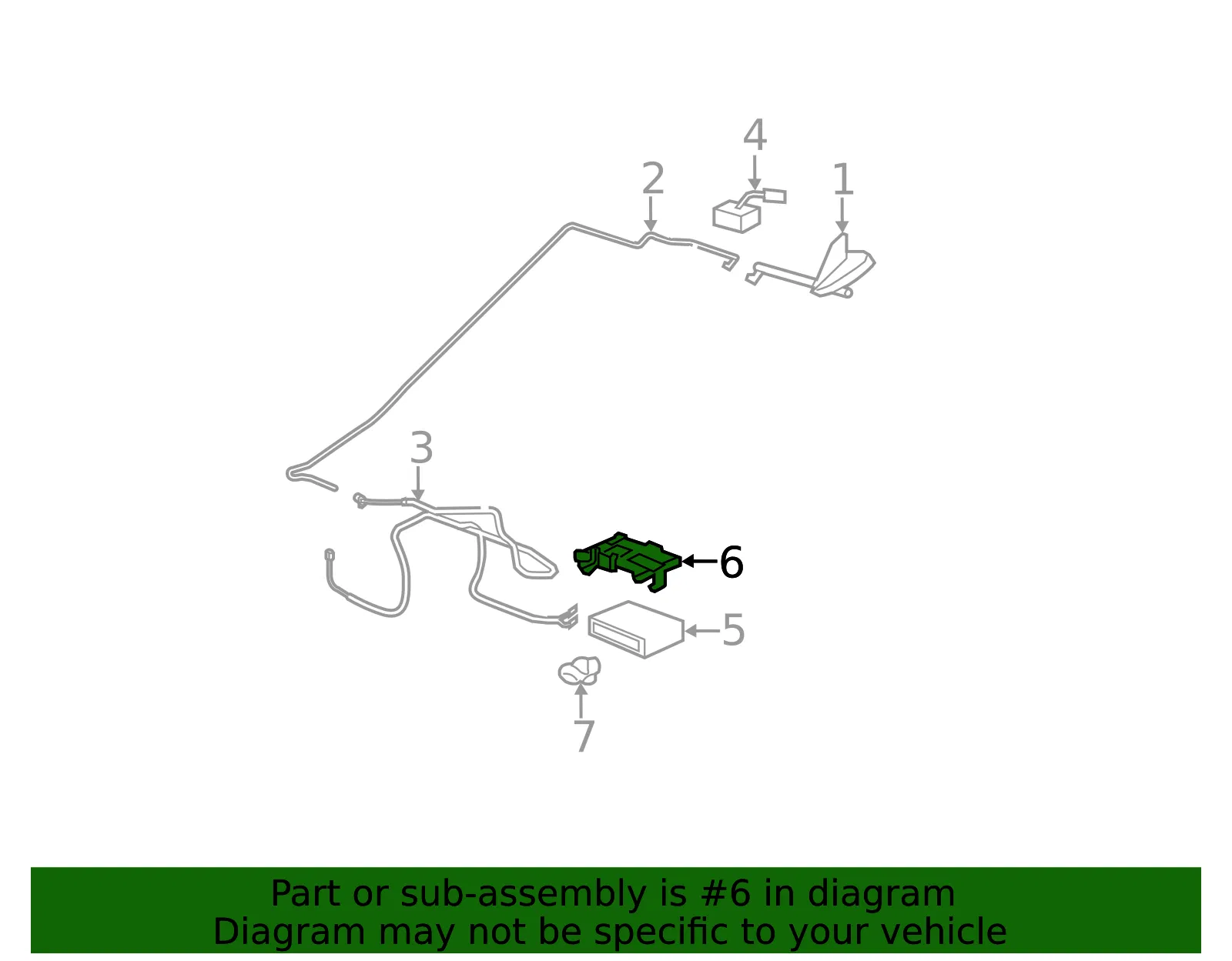 Communication Interface Module Bracket - GM (25816540)