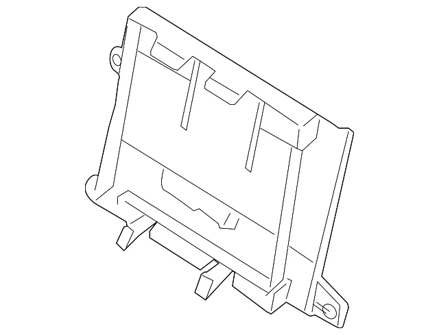 Engine Control Module Bracket - ACDelco (25840191)
