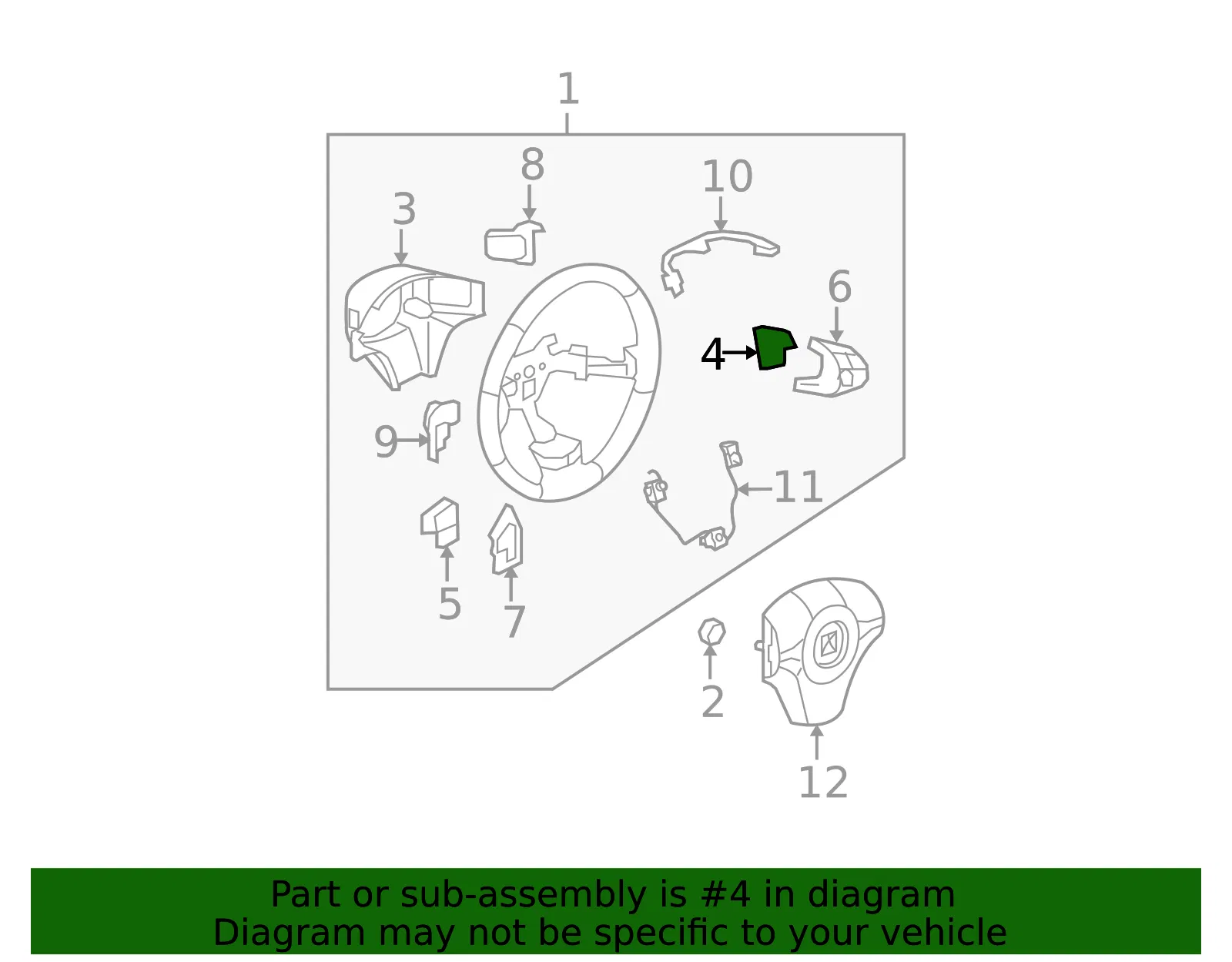 Radio Control Switch - ACDelco (25862239)