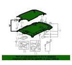 Light Titanium Headliner - GM (25870747)