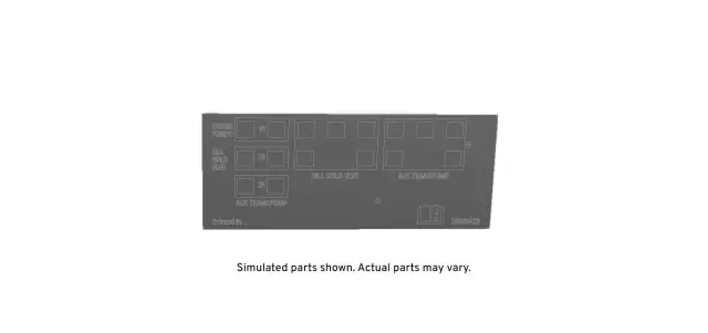 Fuse Block Label - GM (25890423)