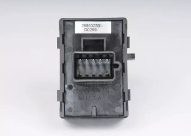 Ebony Ignition Start/Stop Switch - GM (25893239)
